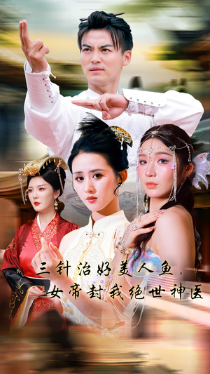 三针治好美人鱼，女帝封我绝世神医（61集）精彩短剧后续